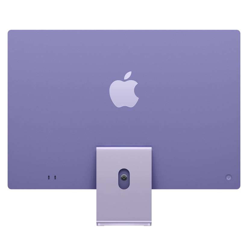 24-inch iMac with Retina 4.5K display: Apple M4 chip with 8-core CPU and 8-core GPU, 256GB SSD - Purple