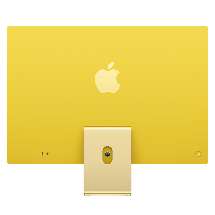 24-inch iMac with Retina 4.5K display: Apple M4 chip with 8-core CPU and 8-core GPU, 256GB SSD - Yellow
