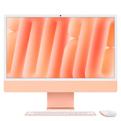 24-inch iMac with Retina 4.5K display: Apple M4 chip with 10-core CPU and 10-core GPU, 512GB SSD - Orange