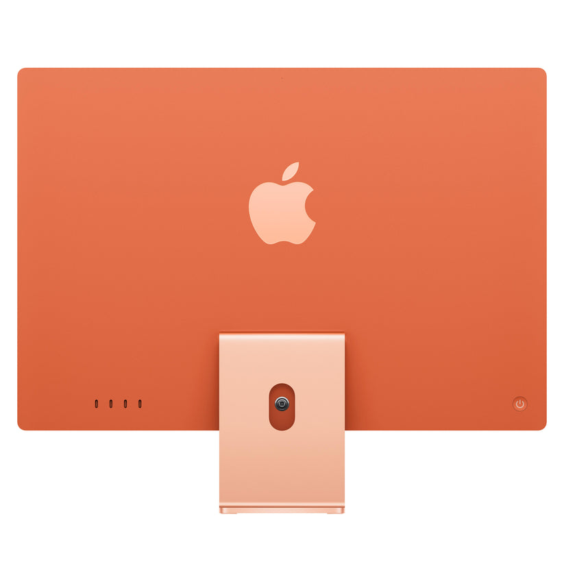 24-inch iMac with Retina 4.5K display: Apple M4 chip with 10-core CPU and 10-core GPU, 512GB SSD - Orange