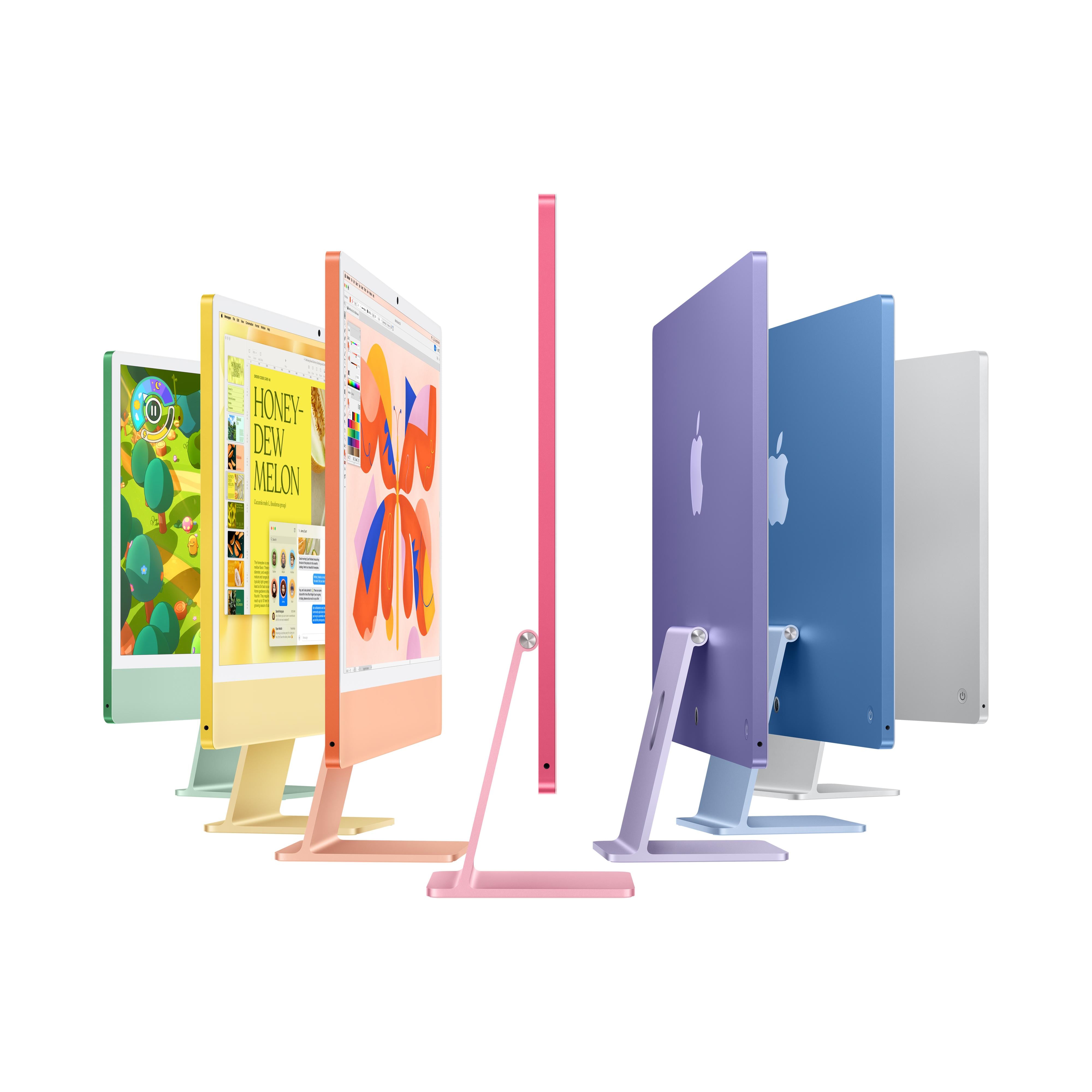 24-inch iMac with Retina 4.5K display: Apple M4 chip with 10-core CPU