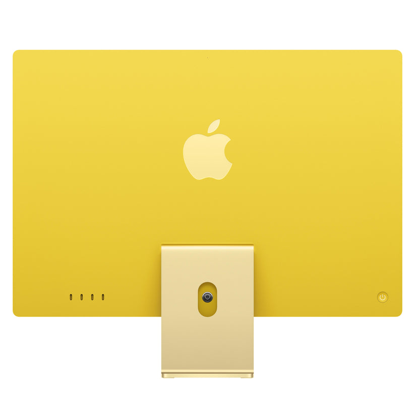 24-inch iMac with Retina 4.5K display: Apple M4 chip with 10-core CPU and 10-core GPU, 512GB SSD - Yellow