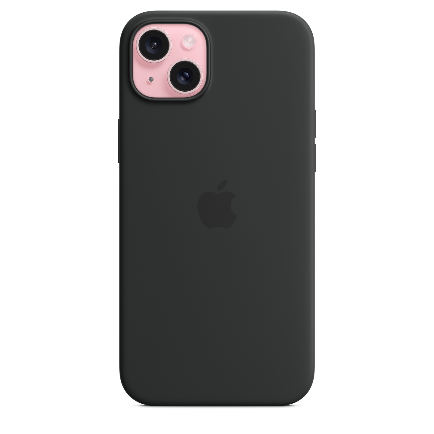 iPhone 15 Plus Silicone Case with MagSafe - Black