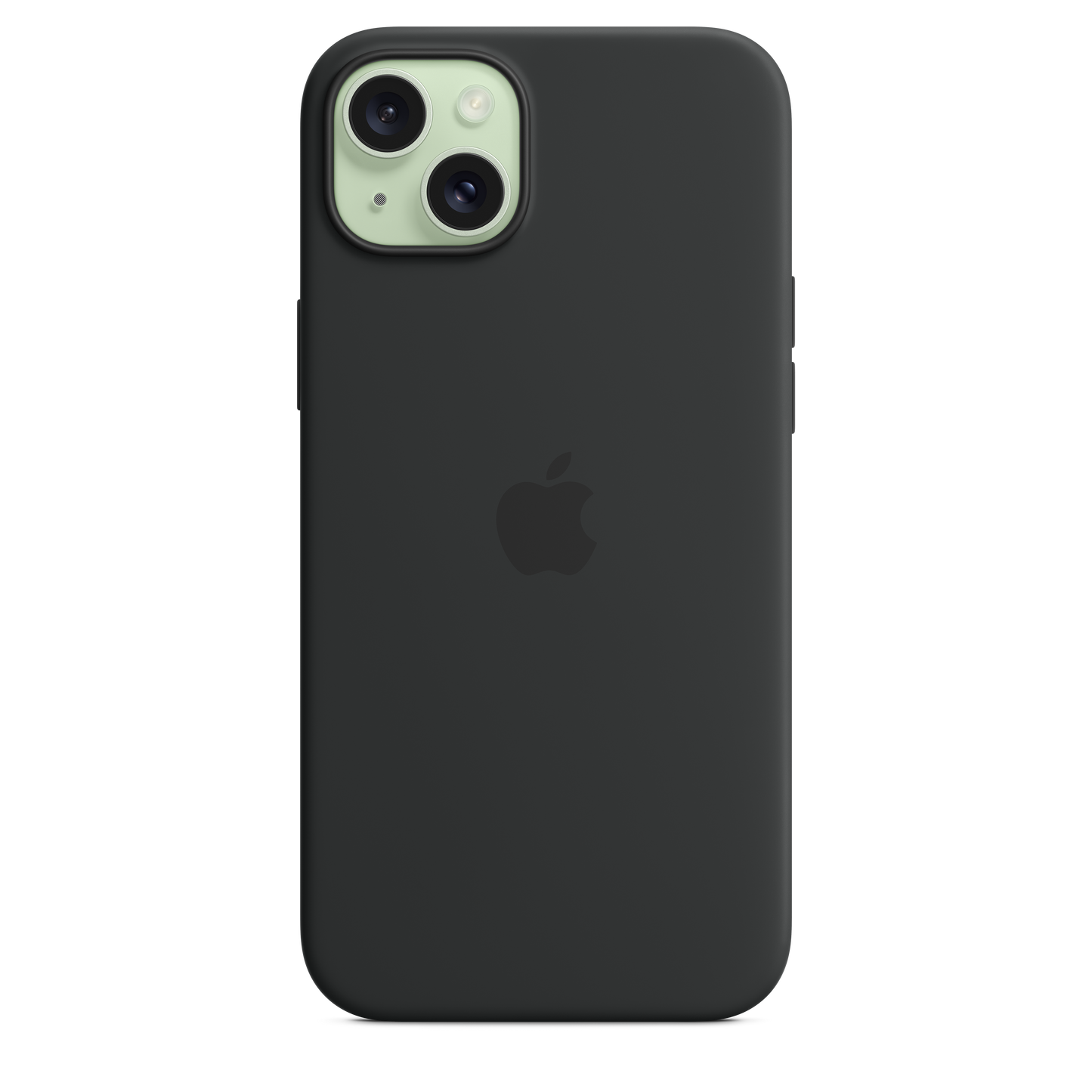 iPhone 15 Plus Silicone Case with MagSafe - Black