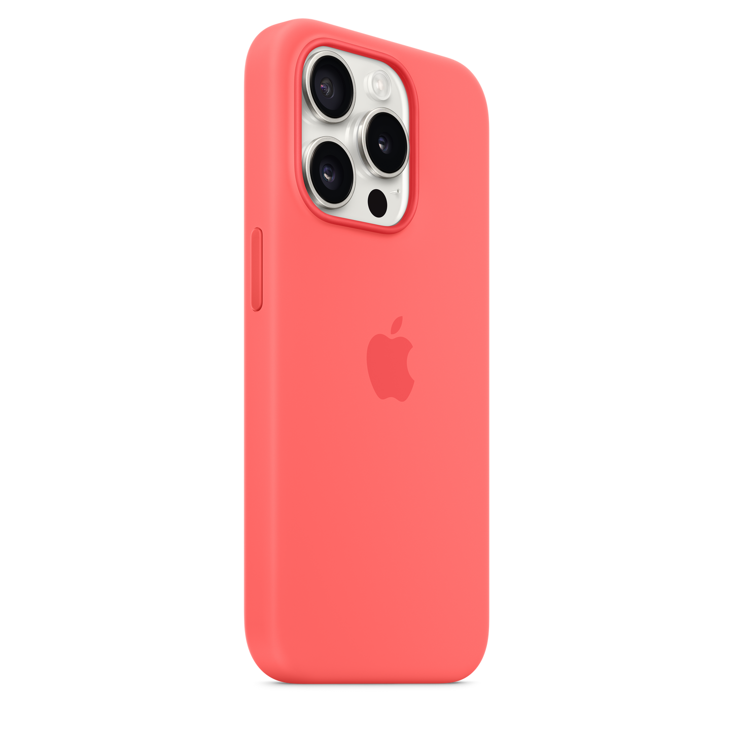 iPhone 15 Pro Silicone Case with MagSafe - Guava