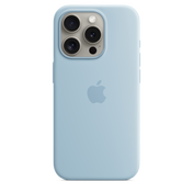 iPhone 15 Pro Silicone Case with MagSafe - Light Blue