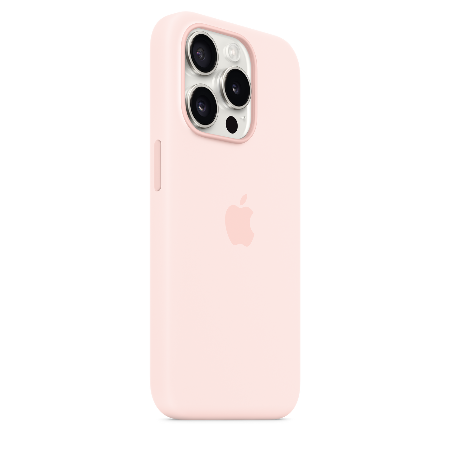 iPhone 15 Pro Silicone Case with MagSafe - Light Pink