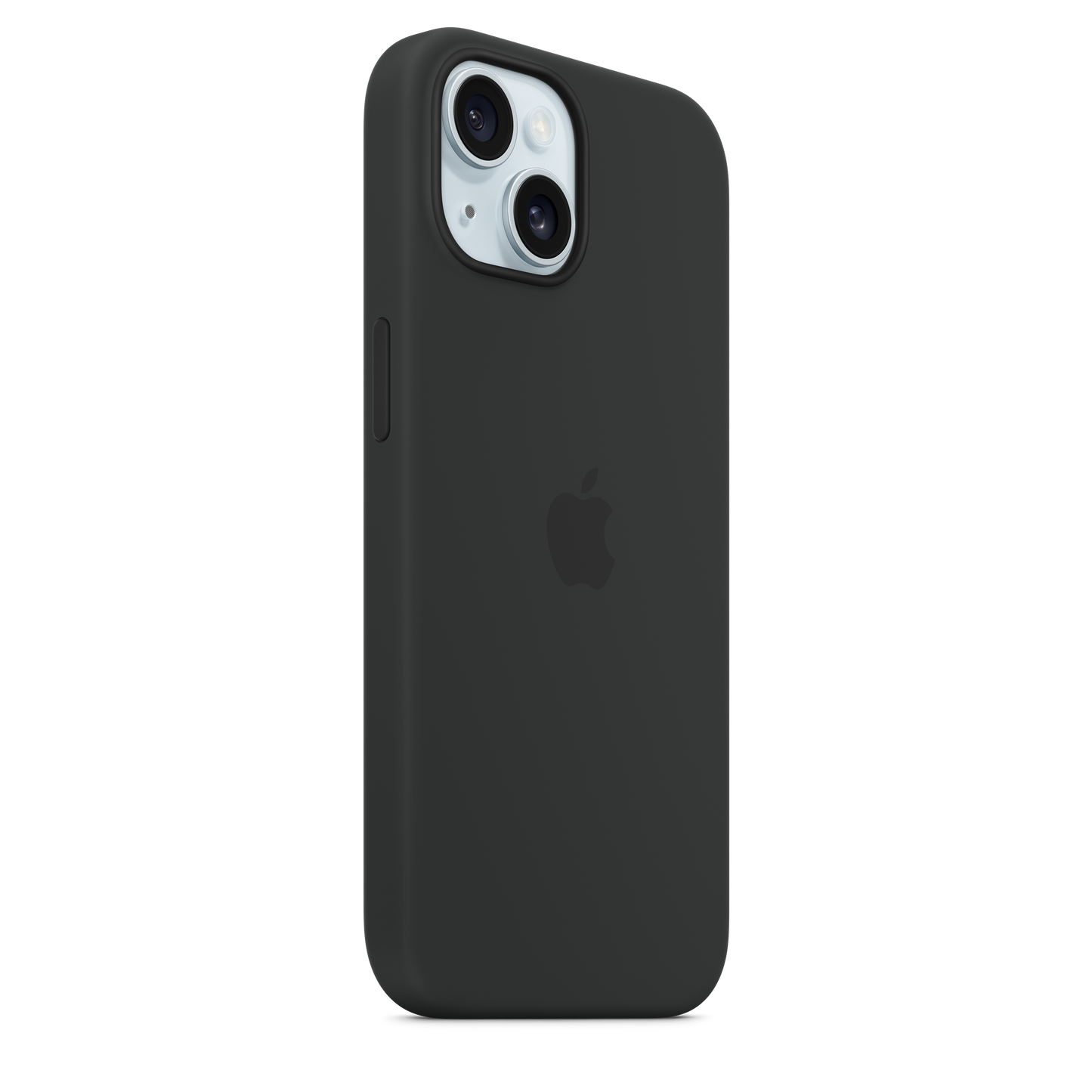 iPhone 15 Silicone Case with MagSafe - Black