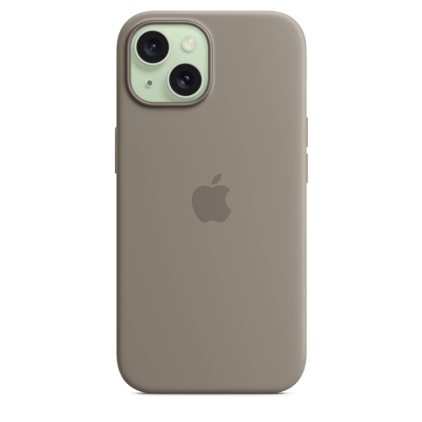 iPhone 15 Silicone Case with MagSafe - Clay