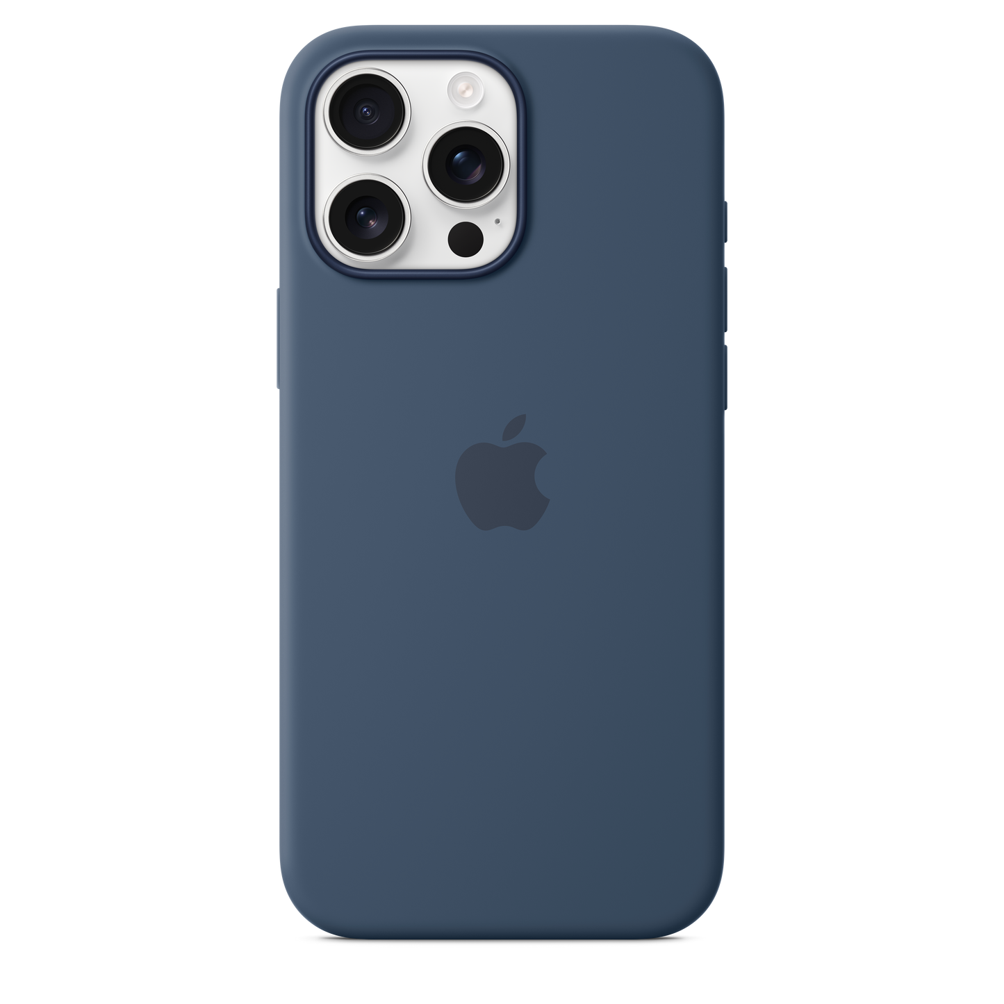 iPhone 16 Pro Max Silicone Case with MagSafe - Denim