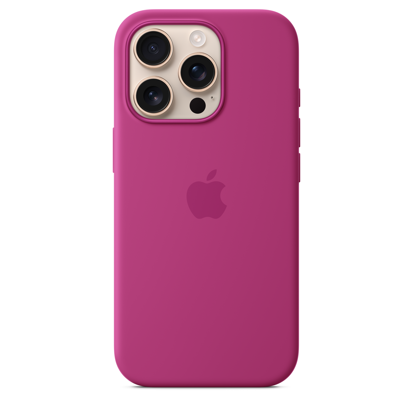 iPhone 16 Pro Silicone Case with MagSafe - Fuchsia