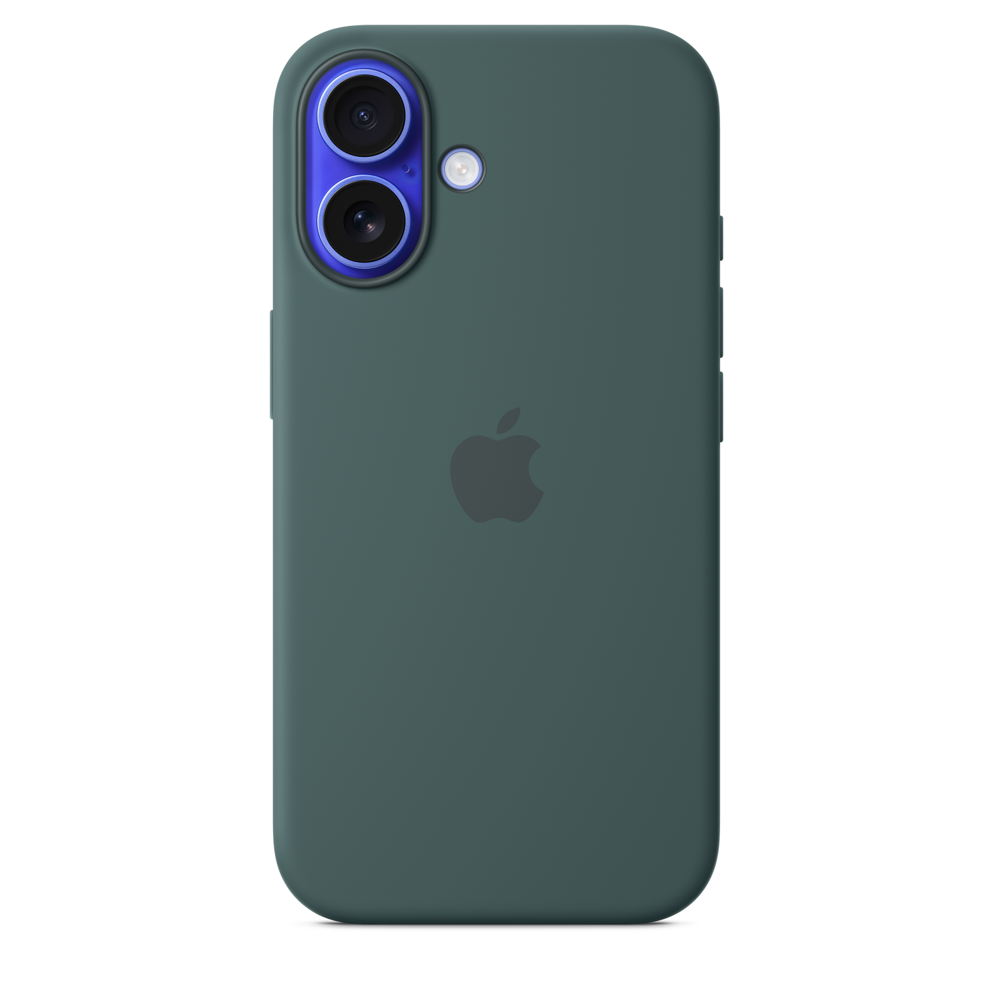 iPhone 16 Silicone Case with MagSafe - Lake Green