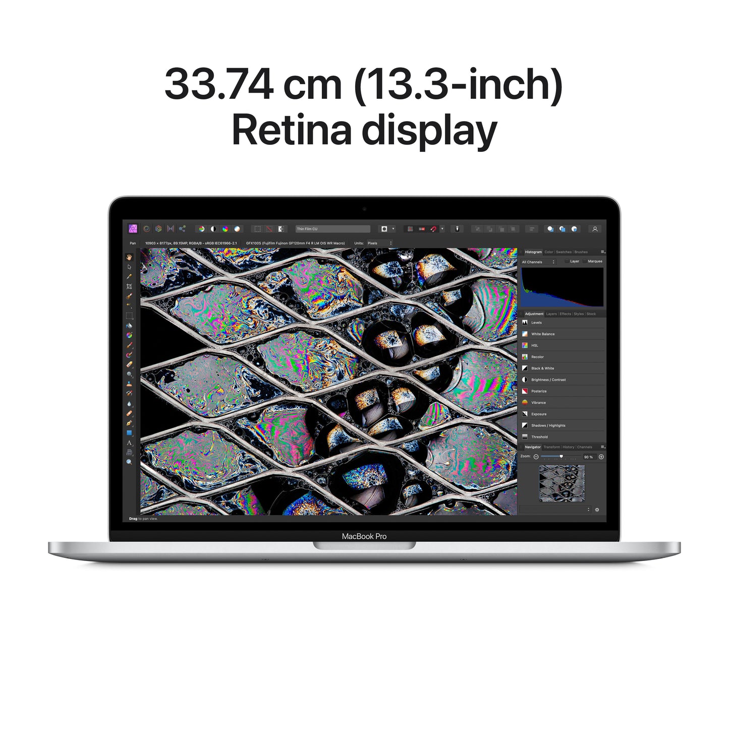 13-inch MacBook Pro: Apple M2 chip with 8?core CPU and 10?core GPU, 256GB SSD - Silver