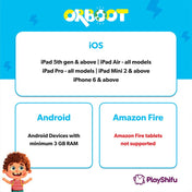 Shifu014-Orboot Earth by PlayShifu (App Based) - Educational AR Globe with 400 Wonders