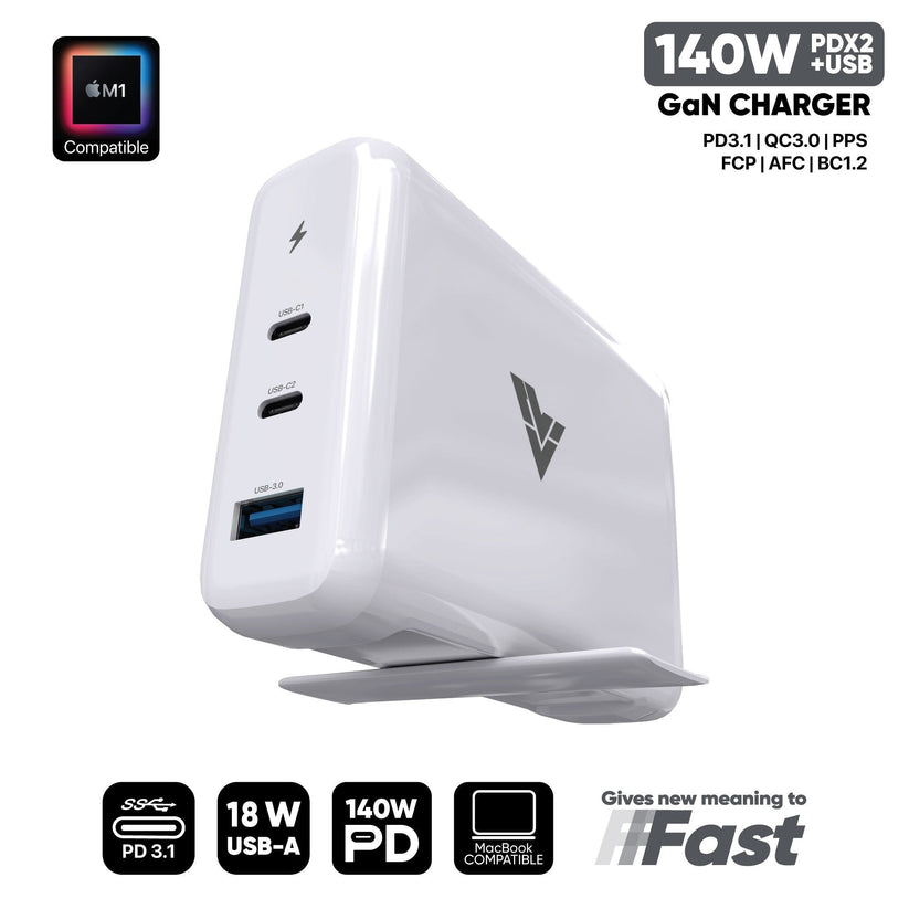 vaku-luxos®-140w-gan-charger-adapter-pdx2-usb-white8905129025144