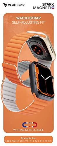 vaku-luxos®-stark-magnetic-self-adjusting-fit-silicon-watch-straps-for-41mm-38-40mm-orange8905129016203