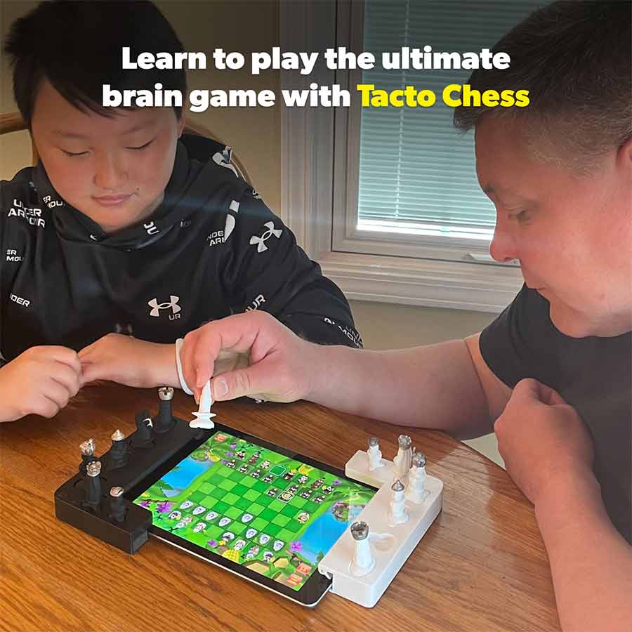 Shifu035-Tacto Chess by PlayShifu - Interactive Story-Based Chess Game Set | Real Figurines, Digital Strategy Games