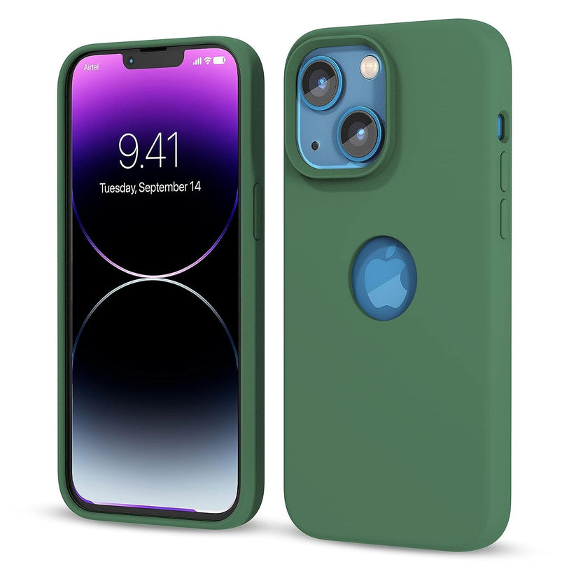 vaku-luxos®-liquid-silicon-logocut-case-for-iphone-14-plus-pine-green8905129022976