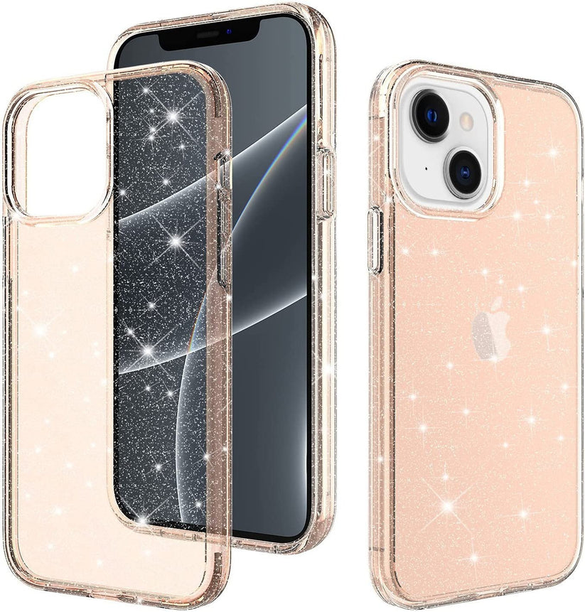 vaku-luxos®-stardust-sparkle-gold-protective-hard-case-for-apple-iphone-13-6-1-glitter-pink8905129013165