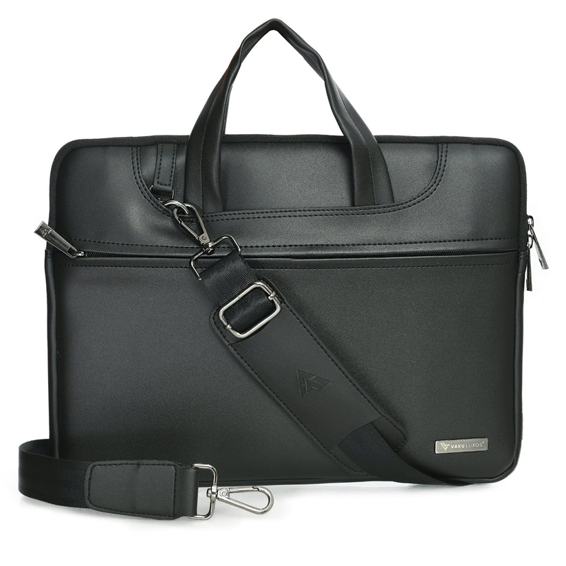 vaku-luxos®-da-italiano-refined-leather-sleeve-with-free-pouch-strap-highly-durable-compatilbe-for-macbook-14-black8905129015114