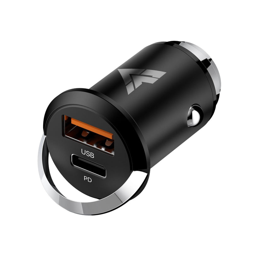 vaku-luxos®-45w-fast-car-charger-pd-qc-charger-grey8905129009335