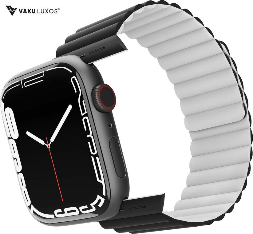 vaku-luxos®-stark-magnetic-self-adjusting-fit-silicon-watch-straps-for-41mm-38-40mm-black8905129016159