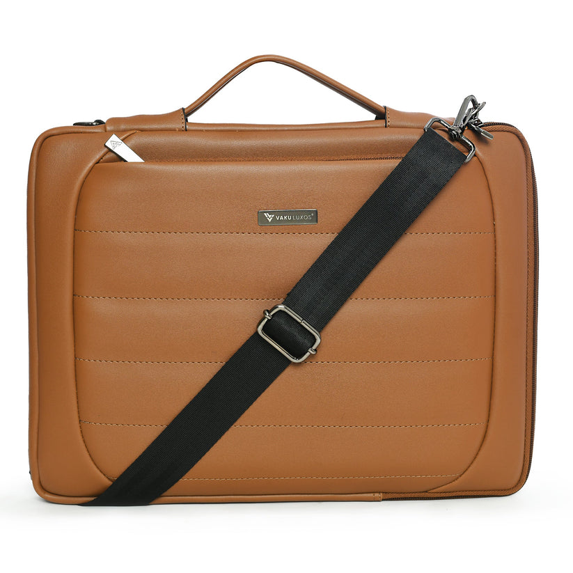 vaku-luxos®-lasa-chivelle-premium-collection-sleeve-for-macbook-13-14-with-strap-highly-durable-mustard8905129017866